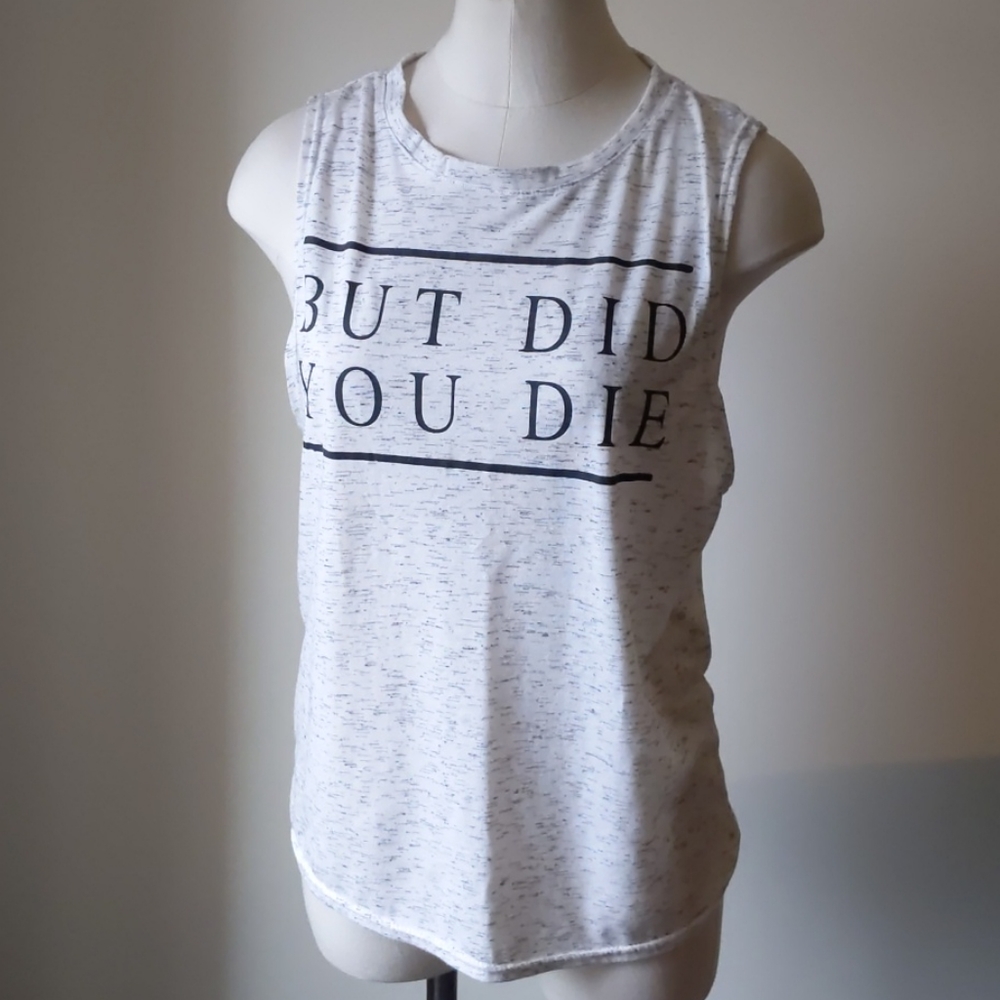 Workout muscle tank M